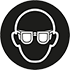 Uso de lentes de seguridad