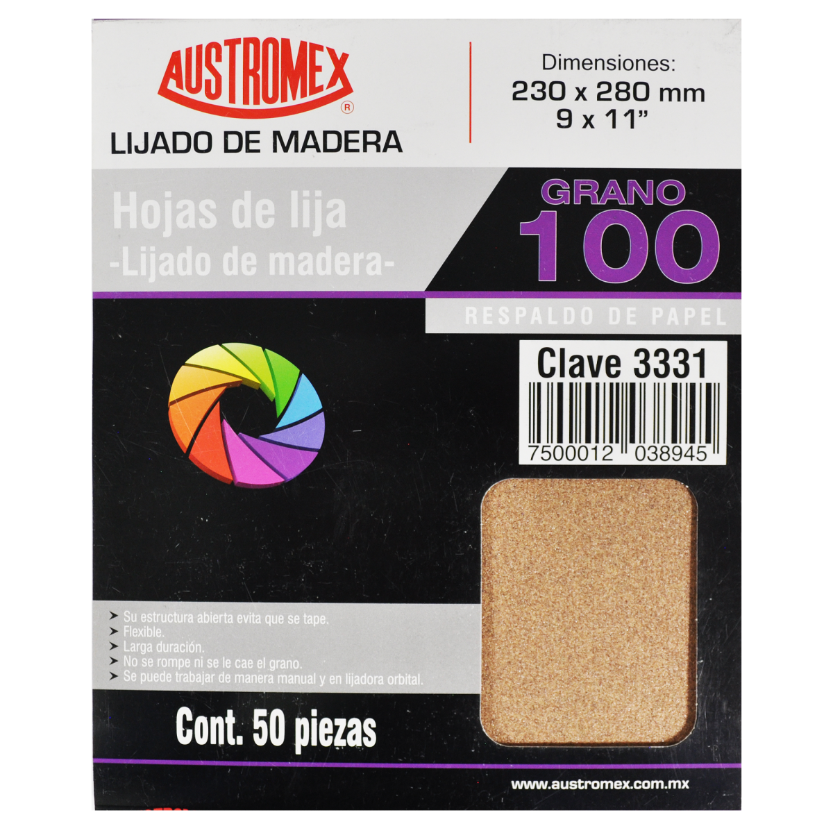 Clave 3331 | Austromex | Soluciones en Abrasivos