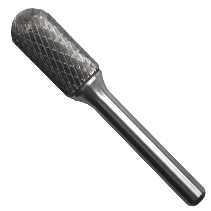 Lima rotativa, tipo SC-5, de 12.7 x 25.4 x 6.4 mm, para desbaste pesado (desbarbado), así como desbaste de soldadura, fundiciones, plástico, acero e inoxidable