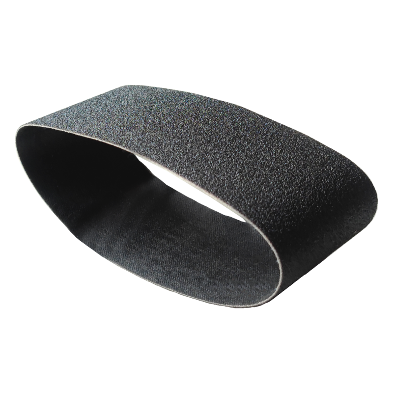 Banda de lija de carburo de silicio, grano 60 de 76 x 457 mm
