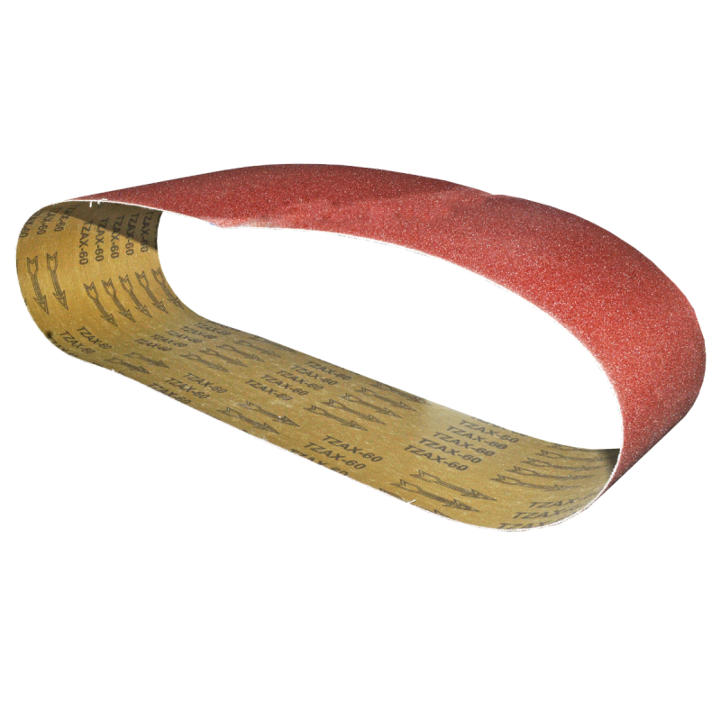 Banda de lija de óxido de aluminio, grano 60 de 152 x 1219.2 mm