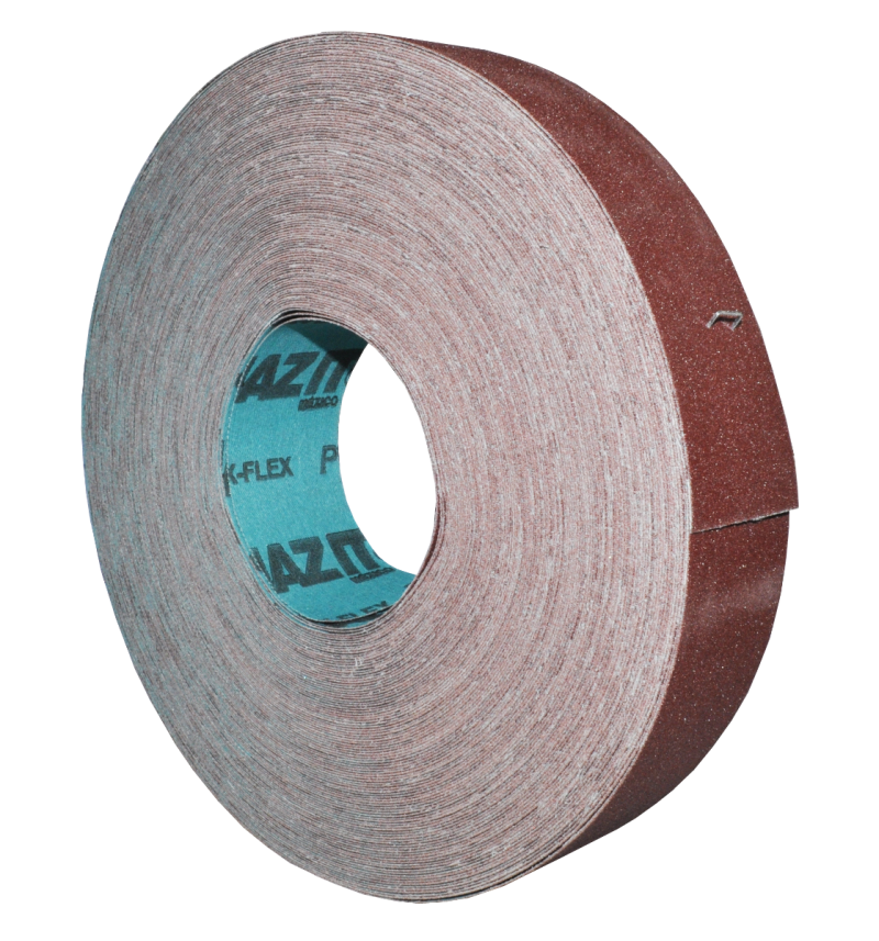 Rollo de lija de óxido de aluminio, grano 150, de 38 x 45720 mm