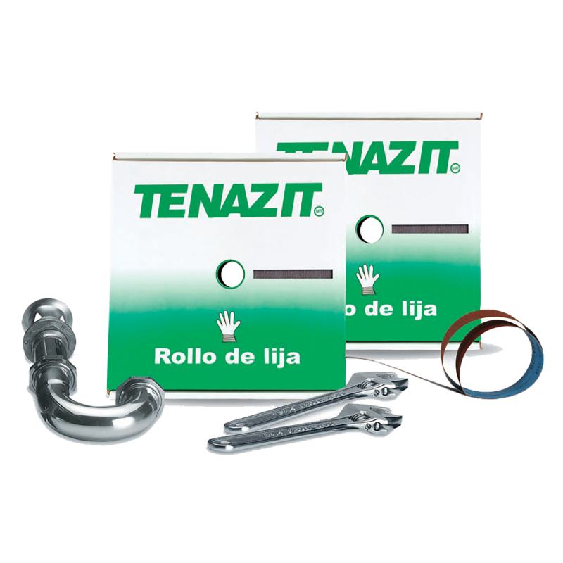 Rollo de lija de óxido de aluminio, grano 120, de 38 x 45720 mm