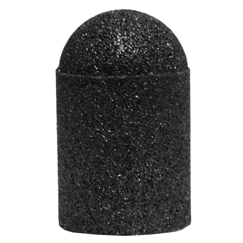 Cono abrasivo para desbaste de acero, hierro, soldadura y fundición de 45 x 75 x 15.9-11 mm