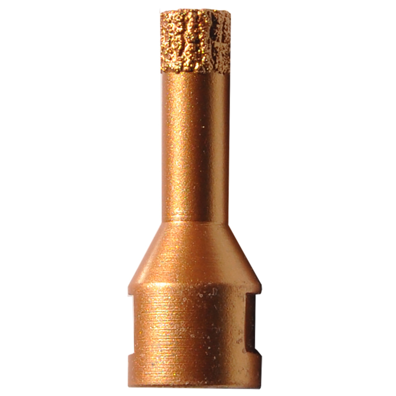 Broca de diamante de 15 x 15.9-11 mm para perforar loseta cerámica, mármol, porcelanato, mosaico y granito