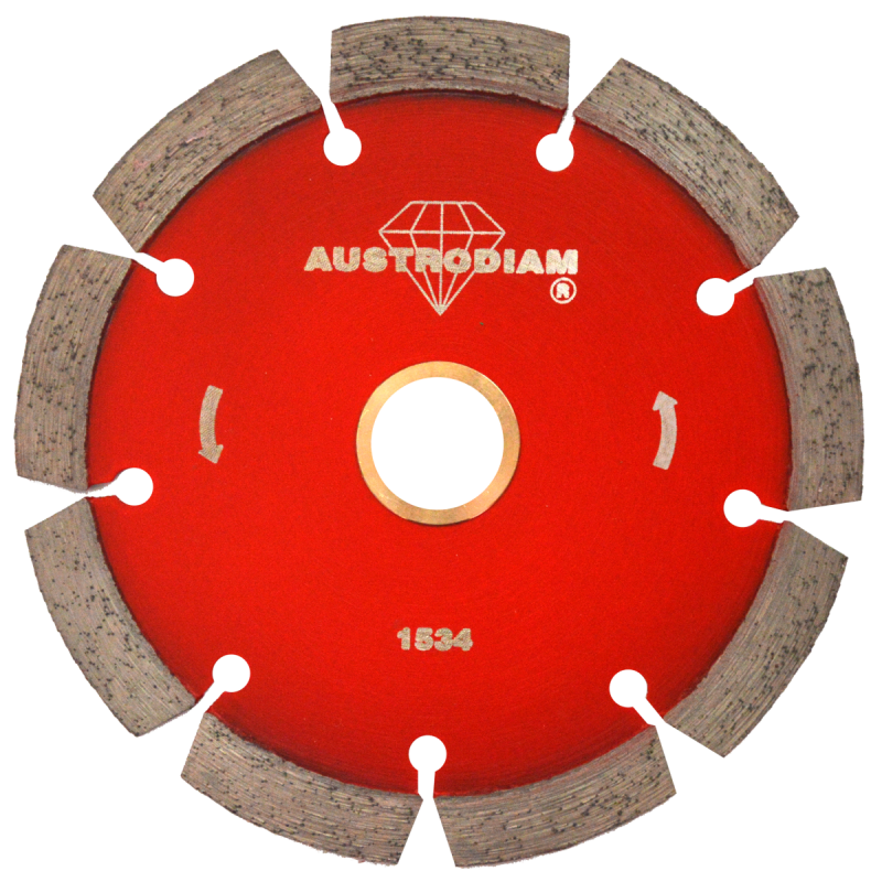 Disco de diamante de 115 x 2.2 x 22.2 mm para corte de cantera y materiales abrasivos  