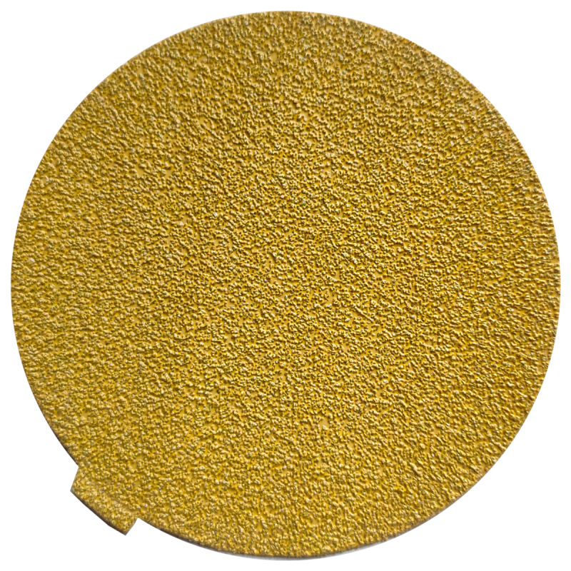 Disco de lija autoadherible de óxido de aluminio, grano 40 de 127 mm