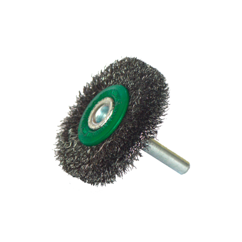 Cepillo Circular Ondulado con Vástago 