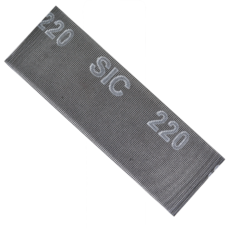 Hoja de malla de 100 x 300 mm, TIMAC - 220 para lijado de superficies.