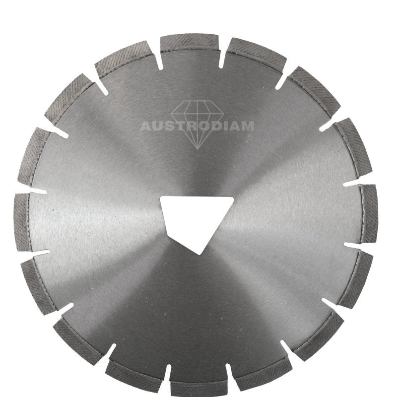 Disco de diamante de 250 x 2.4 x SC mm para corte de piso o concreto verde  
