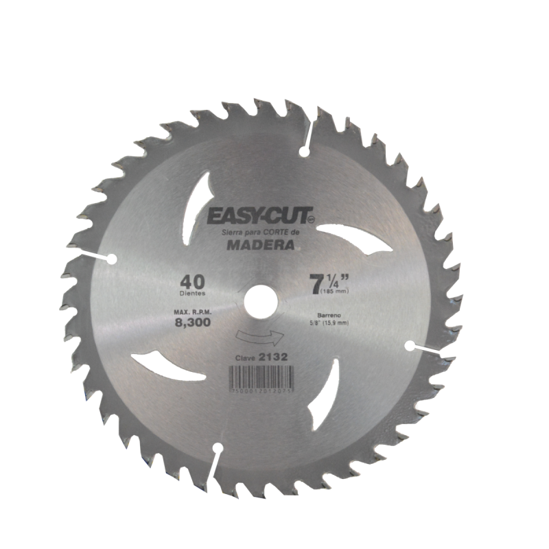 Sierra para corte de madera de 185 x 2.2 x 15.9-DM mm