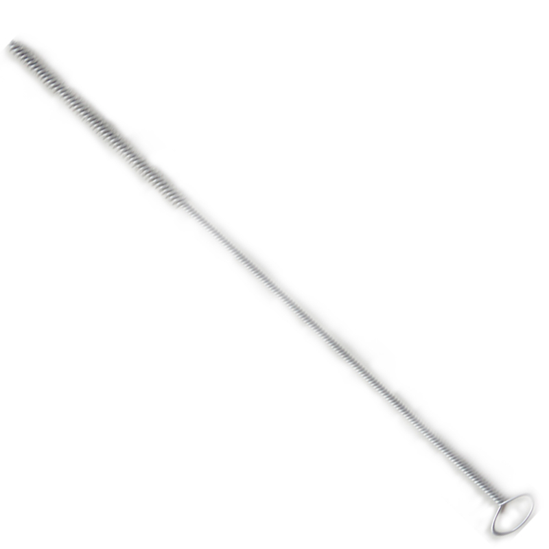 Cepillo Interior de 3 x 100 x 300 mm para limpieza y pulido de interiores de tuberías y agujeros de superficie metálica, aluminio y bronce
