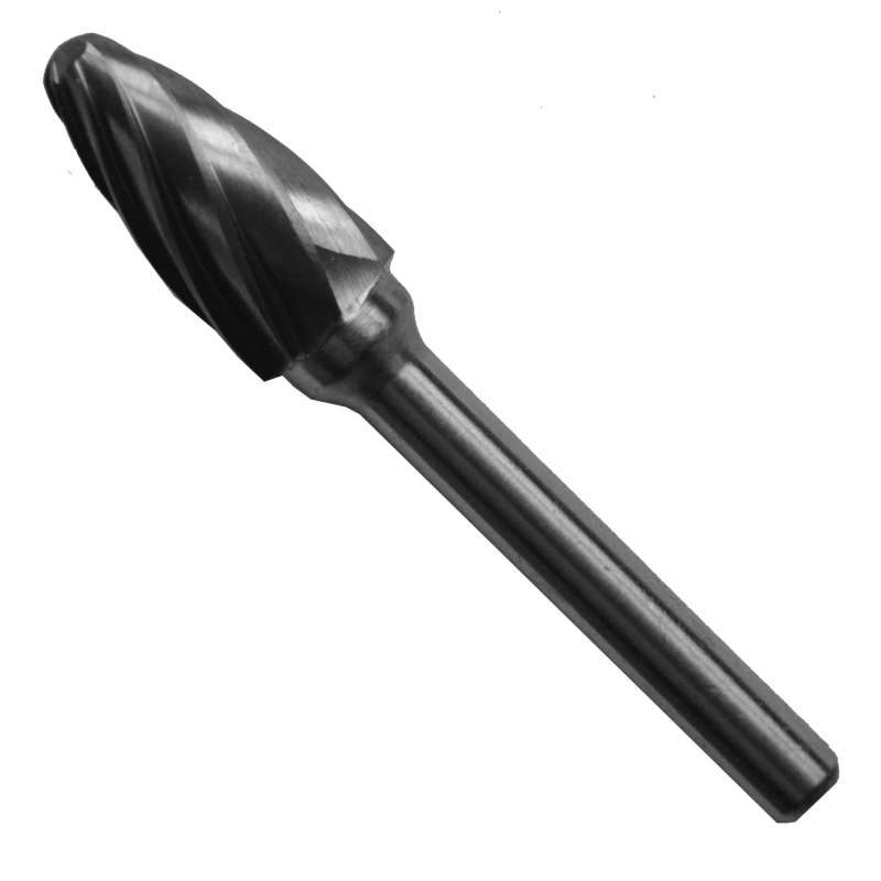 Lima rotativa, tipo SF-5AC, de 12 x 25 x 6.4 mm, para desbaste de aluminio, plástico y metales no ferrosos como cobre, bronce y latón