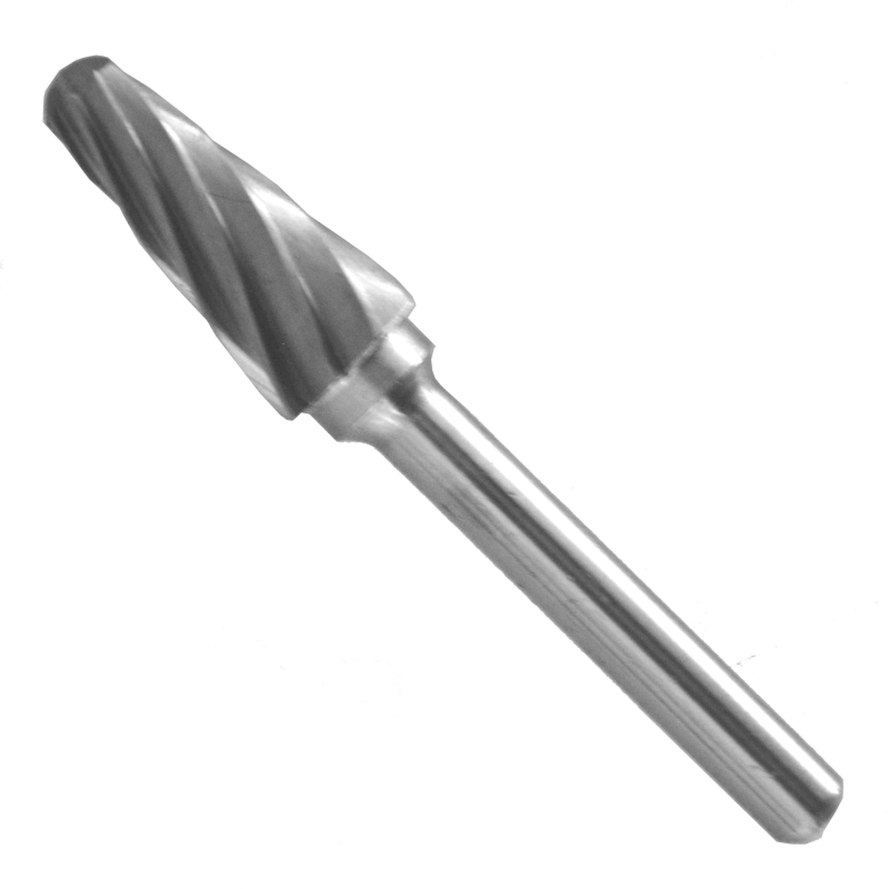 Lima rotativa, tipo SL-4AC, de 12 x 28 x 6.4 mm, para desbaste de aluminio, plástico y metales no ferrosos como cobre, bronce y latón
