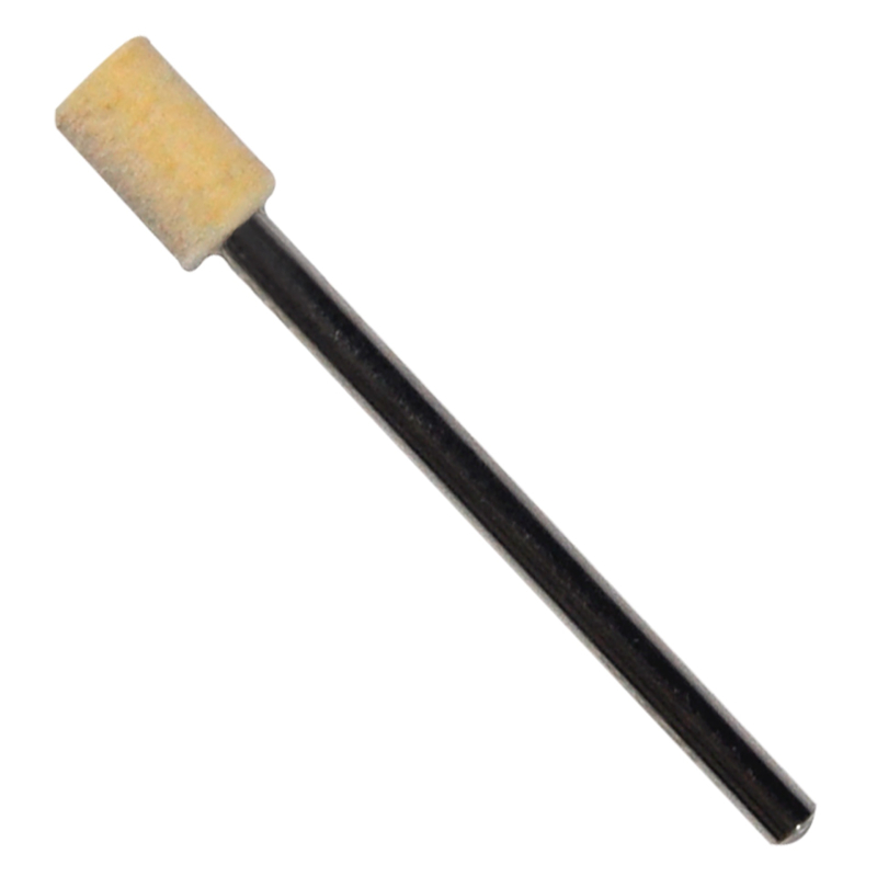 Punta montada de felpa de 6 x 10 x 3.2 mm para pulido de metales
