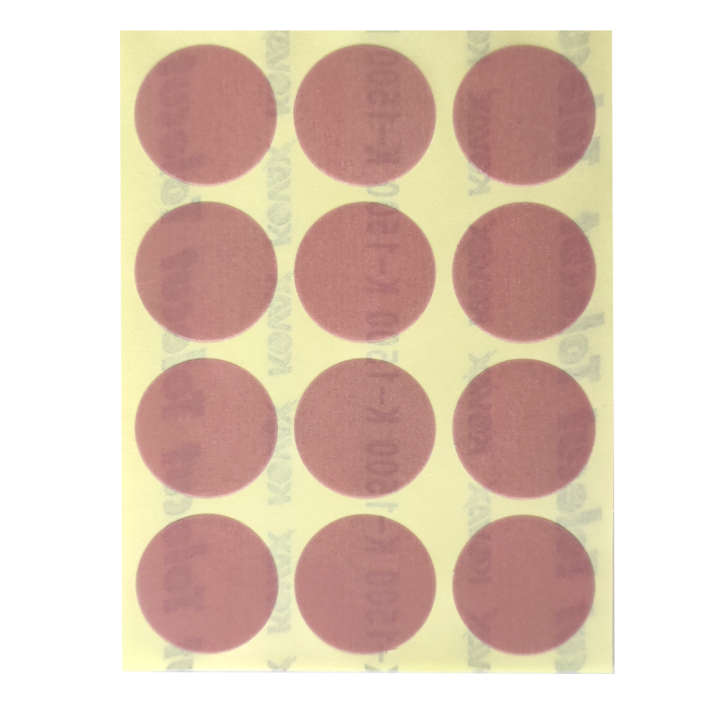 Disco de lija autoadherible de óxido de aluminio, grano 2000 de 34 mm