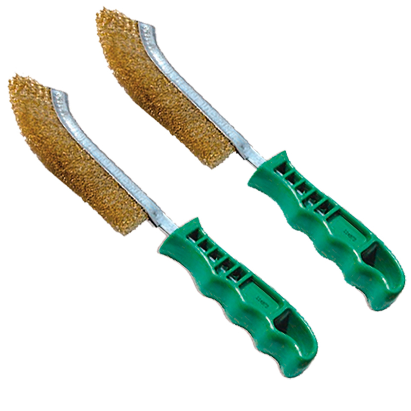 Cepillo manual. de 270 x 15 mm para limpieza manual de superficies metálicas y remoción de soldadura, corrosión, fundición, plástico y cualquier adherencia