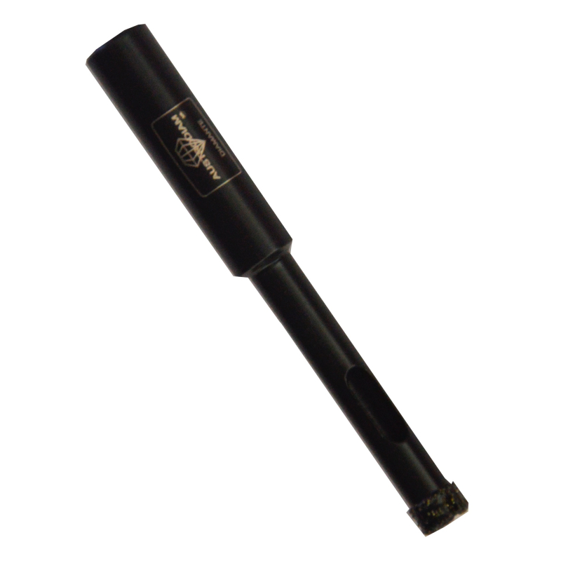 Broca de diamante de 6 mm para perforar vidrio, porcelanato y azulejo