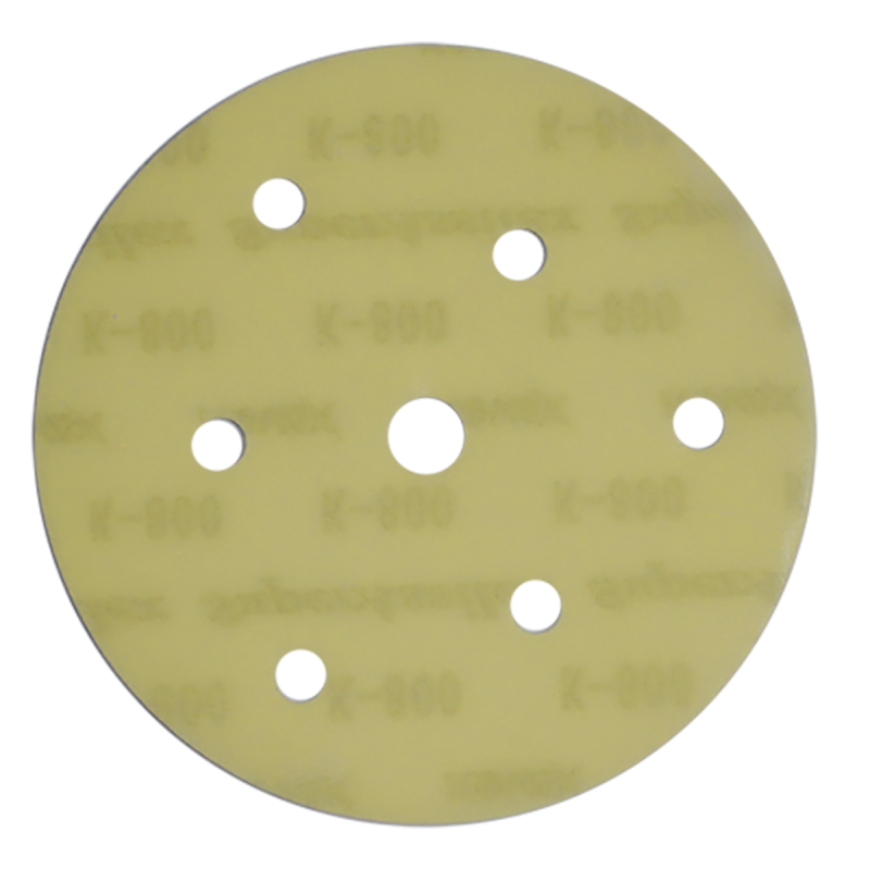 Disco de lija Super Assilex de óxido de aluminio, grano 800 de 125 mm