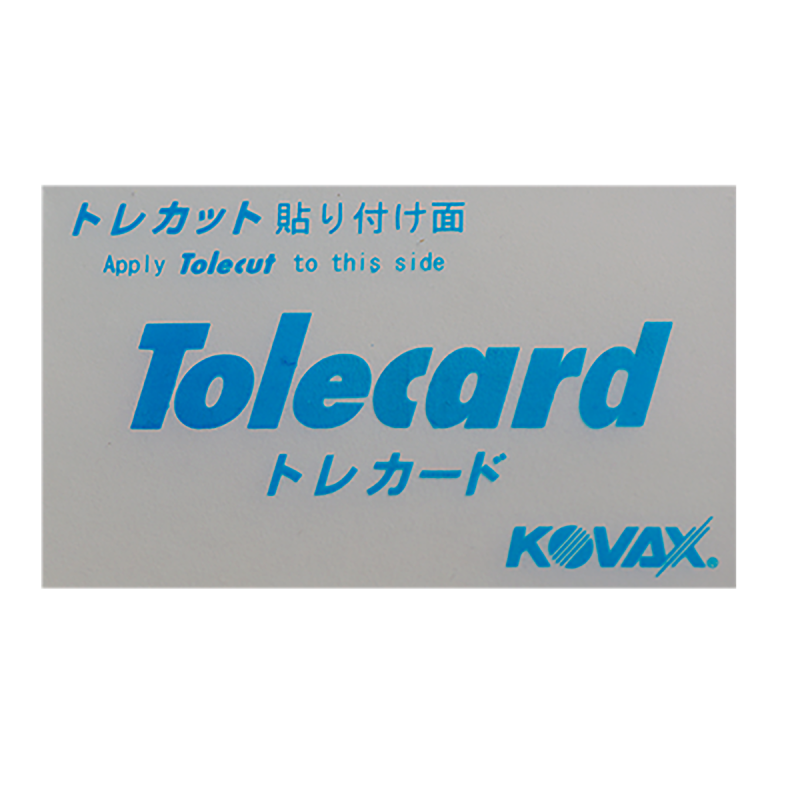 Respaldo para usar hojas de lija Tolecut de 66 x 110 mm