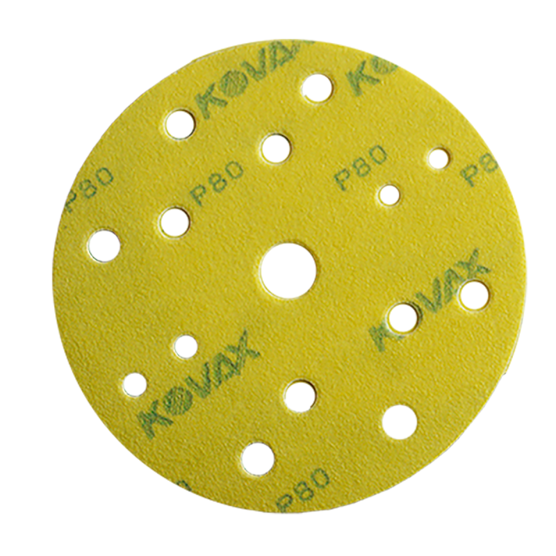 Disco de lija max film de óxido de aluminio, grano 80 de 152 mm