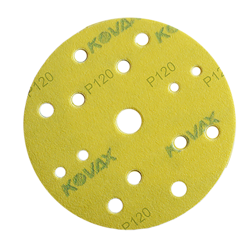 Disco de lija max film de óxido de aluminio, grano 120 de 152 mm