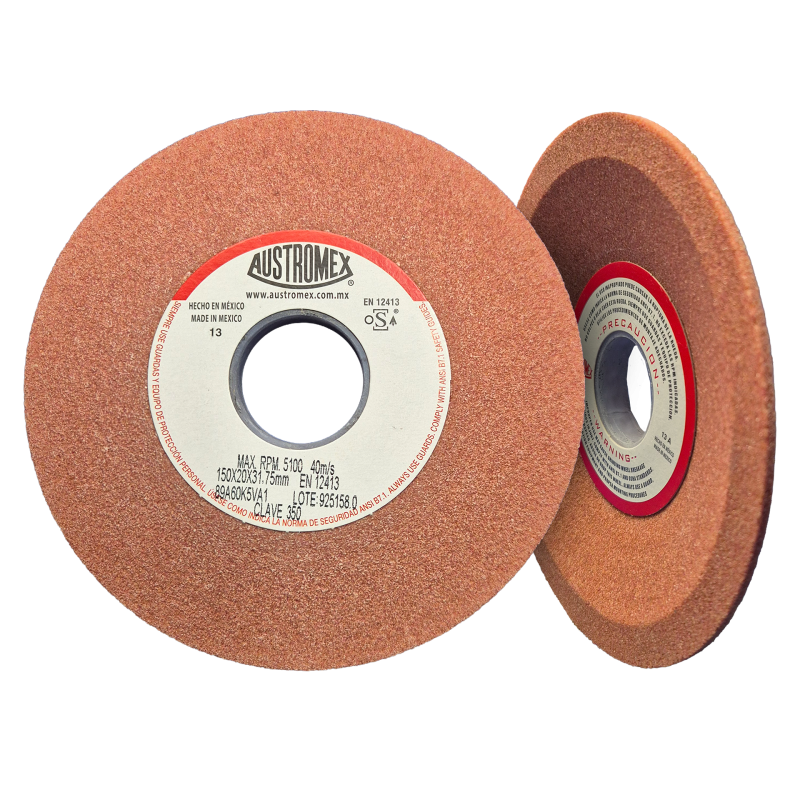 Rueda Abrasiva de 150 x 20 x 31.75 mm para afilar todo tipo de herramientas de corte