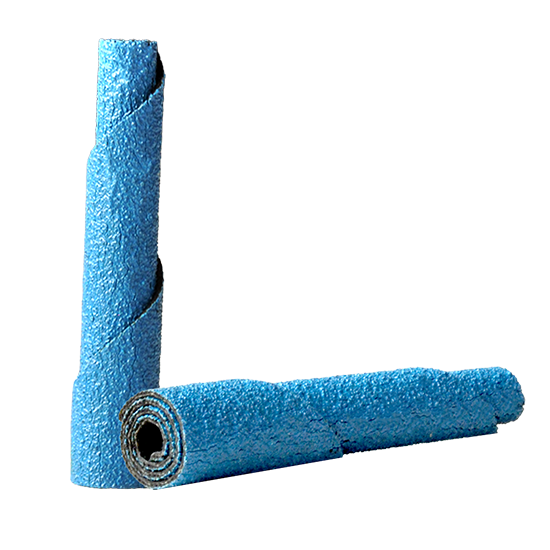 Cartucho de lija cónico de 10 x 50 x 3.2 mm de Zirconio - Grano 100
