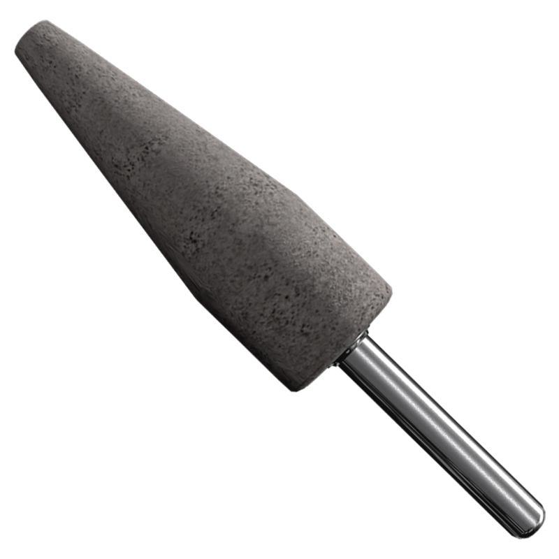 Punta Montada para el desbaste y esmerilado de acero inoxidable de 20 x 65 x 6.4 mm