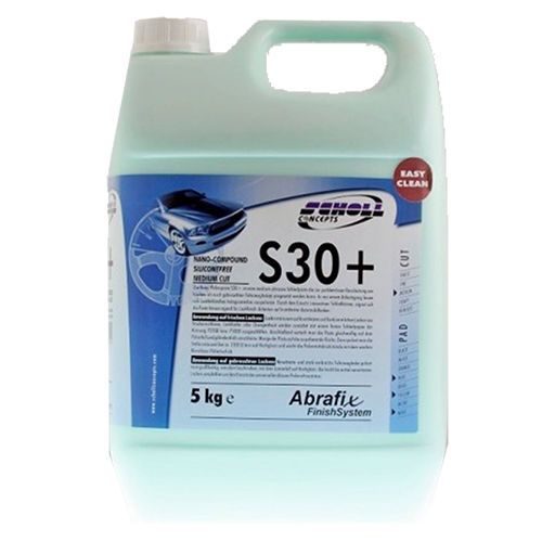 Pulimento S30+ Premium para pulido y limpieza de pintura de 5 kg