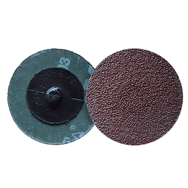 Disco de lija de cambio rápido (ROL-OK), especificación TTAV - 24, grano óxido de aluminio, de 51 mm