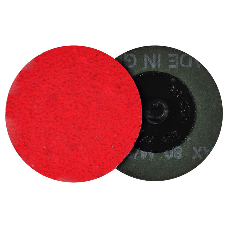 Disco de lija de cambio rápido (ROL-OK), especificación TTG2V - 36, grano cerámico, de 51 mm