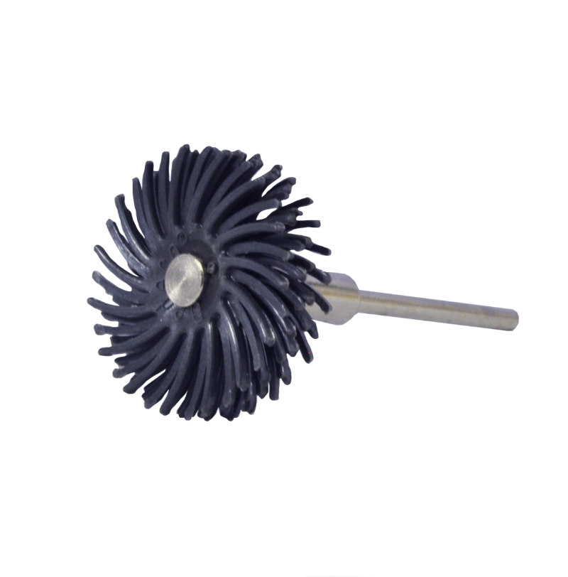 Disco radial termoplástico con vástago de 22 x 2.4 mm de carburo de silicio, grano 240.