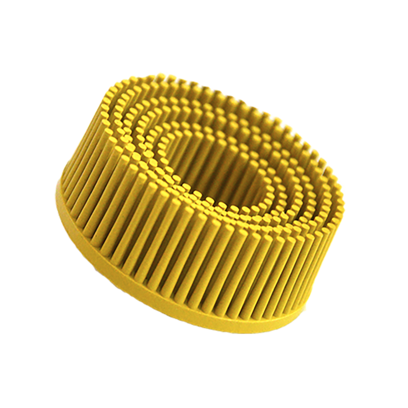 Cepillo termoplástico tipo copa de óxido de aluminio grano 80, de 51 mm