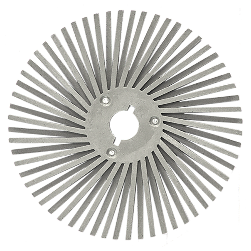 Disco radial termoplástico de óxido de aluminio grano 120, de 76 x 6.4 mm