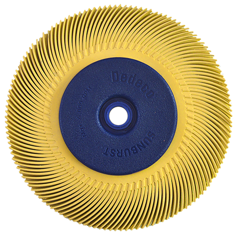 Rueda Radial Termoplástica de óxido de aluminio - grano 80, de 150 x 12.7 x 25.4 mm