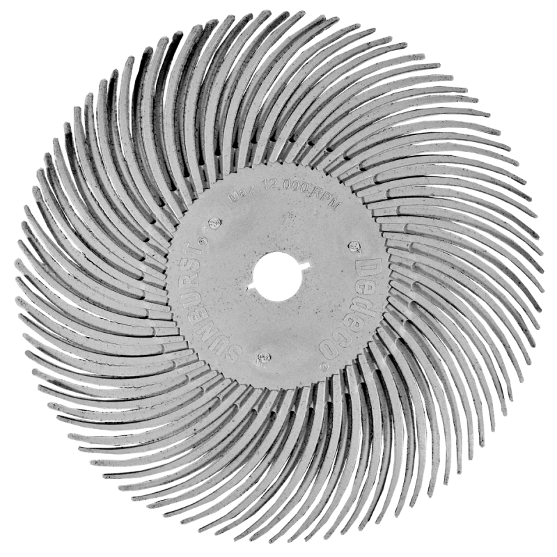 Disco radial termoplástico de 100 x 9.5 mm de óxido de aluminio, grano 120.