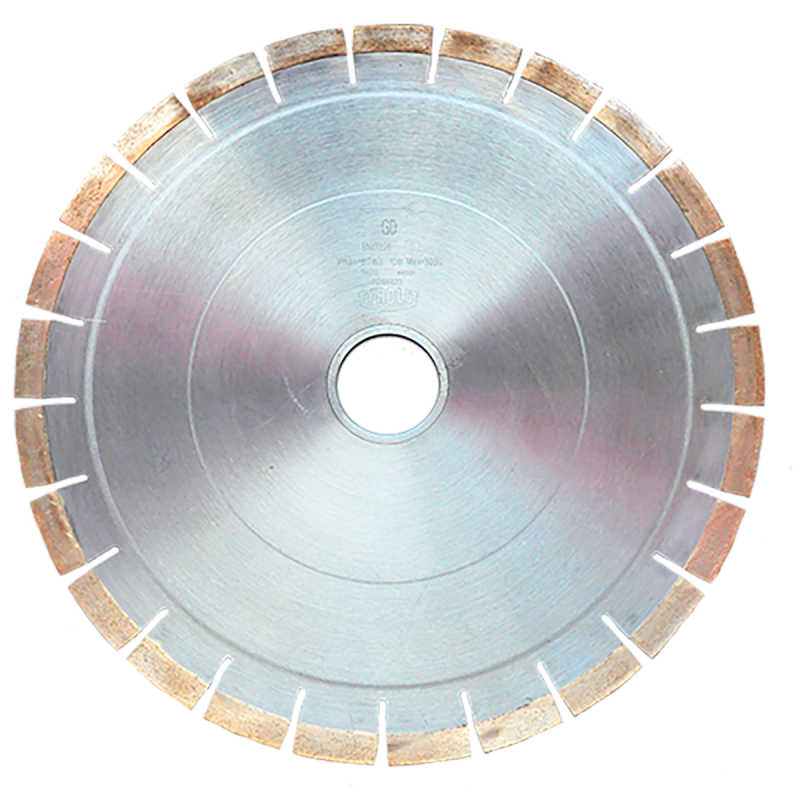 Disco de diamante de 350 x 2.8 x 60 mm para corte de granito (clases 1 - 3)