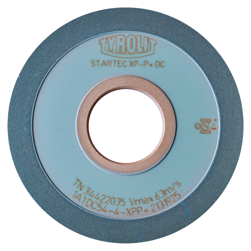 Rueda de diamante de 100 x 10 x 31.75 mm para fluting