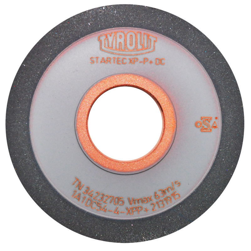 Rueda de diamante de 100 x 12 x 31.75 mm para fluting