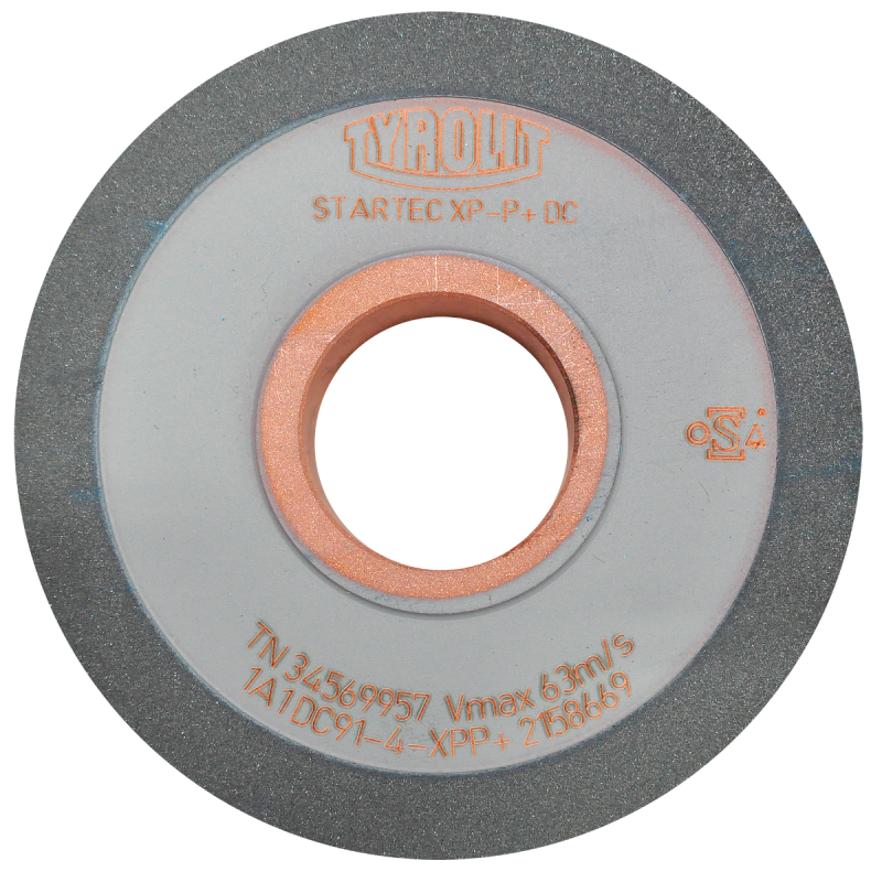 Rueda de diamante de 100 x 20 x 31.75 mm para fluting