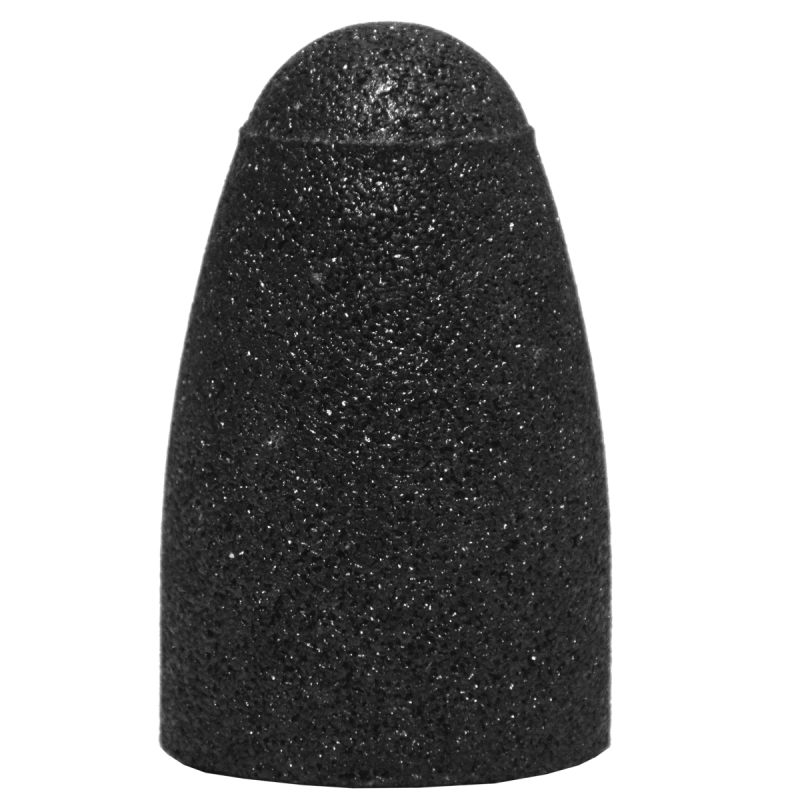 Cono abrasivo de 45 x 75 x 15.9-11 mm para desbaste de todo tipo de acero, hierro y soldadura 