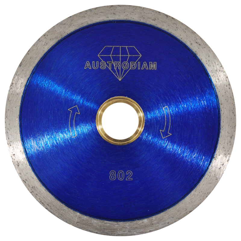 Disco de diamante de 105 x 1.6 x 22.23 mm para corte de loseta, mosaico y materiales frágiles de construcción