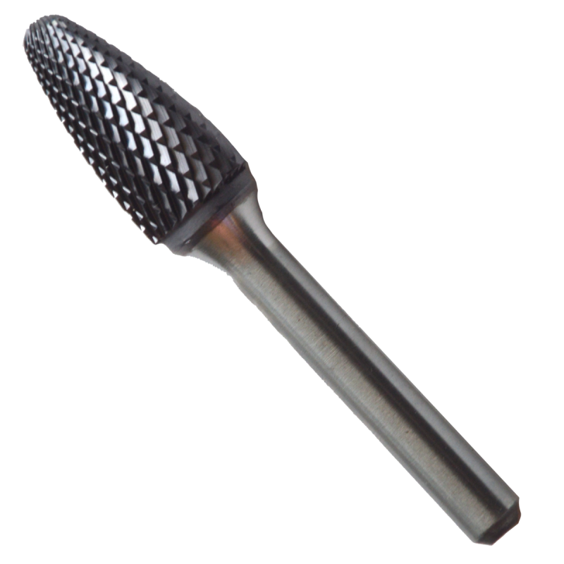 Lima rotativa, tipo SF-5, de 12.7 x 25.4 x 6.4 mm, para desbaste de soldadura, fundiciones, acero e inoxidable