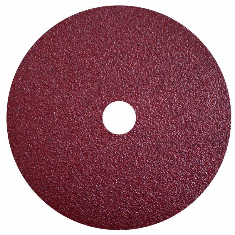 Fibrodisco de óxido de aluminio, especificación A24 , de 178 x 22.2 mm