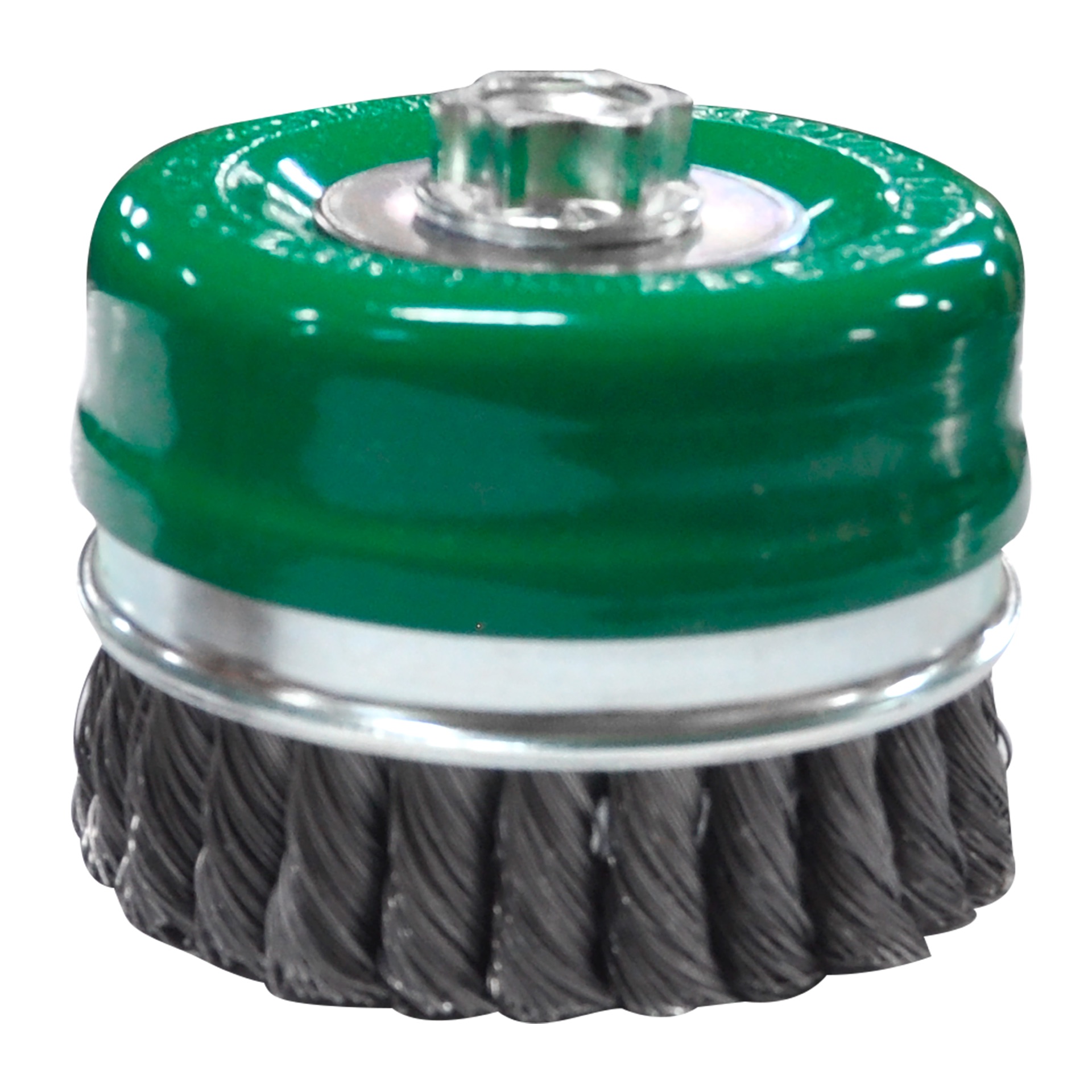 Cepillo tipo copa trenzado de 100 x 0.508 x MR mm para limpieza de metales y eliminación de soldadura, pintura, óxido, corrosión, fundición y cualquier adherencia