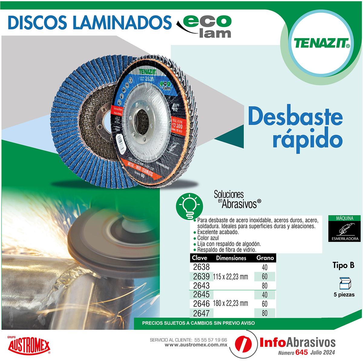 Infoabrasivo 645